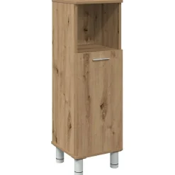 vidaXL Conjuntos De Muebles-Armario de baño madera contrachapada 30x30x95 cm