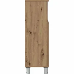 vidaXL Conjuntos De Muebles-Armario de baño madera contrachapada 30x30x95 cm