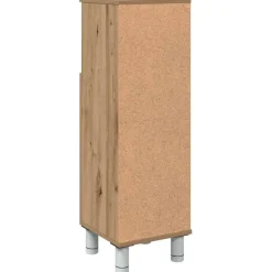 vidaXL Conjuntos De Muebles-Armario de baño madera contrachapada 30x30x95 cm