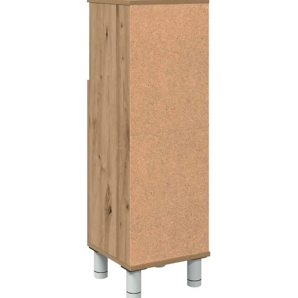 vidaXL Conjuntos De Muebles-Armario de baño madera contrachapada 30x30x95 cm