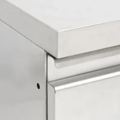vidaXL Armario de cocina comercial con 2 cajones 50x60x96 cm Sale