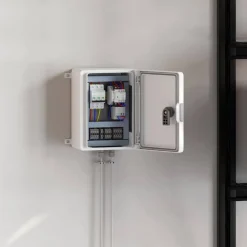 vidaXL Suministros Eléctricos-Armario de Control 25 x 13 x 24 cm Plástico ABS