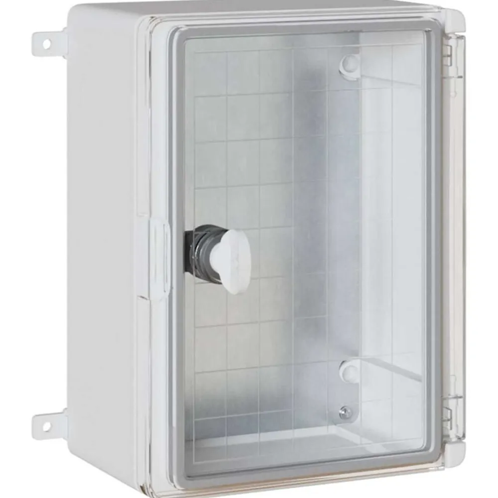 vidaXL Suministros Eléctricos-Armario de Control Gris 28 x 13 x 28 cm Plástico ABS