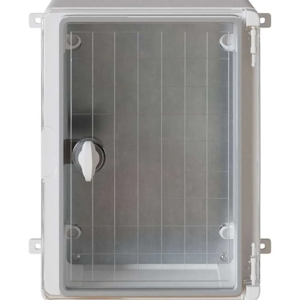 vidaXL Suministros Eléctricos-Armario de Control Gris 28 x 13 x 28 cm Plástico ABS