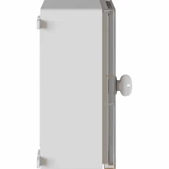 vidaXL Suministros Eléctricos-Armario de Control Gris 28 x 13 x 28 cm Plástico ABS