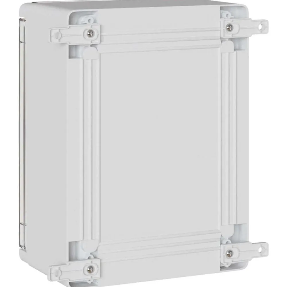 vidaXL Suministros Eléctricos-Armario de Control Gris 28 x 13 x 28 cm Plástico ABS