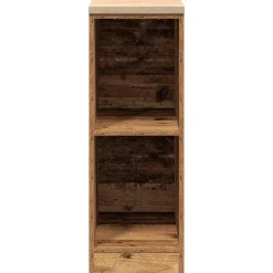 vidaXL Armario de garaje de madera vieja 30x51x85 cm Madera antigua Sale
