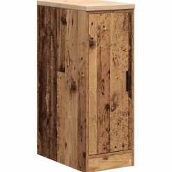 vidaXL Almacenamiento Industrial-Armario de garaje de madera vieja 30x51x85 cm