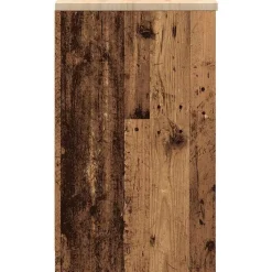 vidaXL Almacenamiento Industrial-Armario de garaje de madera vieja 30x51x85 cm