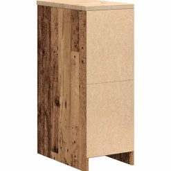 vidaXL Almacenamiento Industrial-Armario de garaje de madera vieja 30x51x85 cm