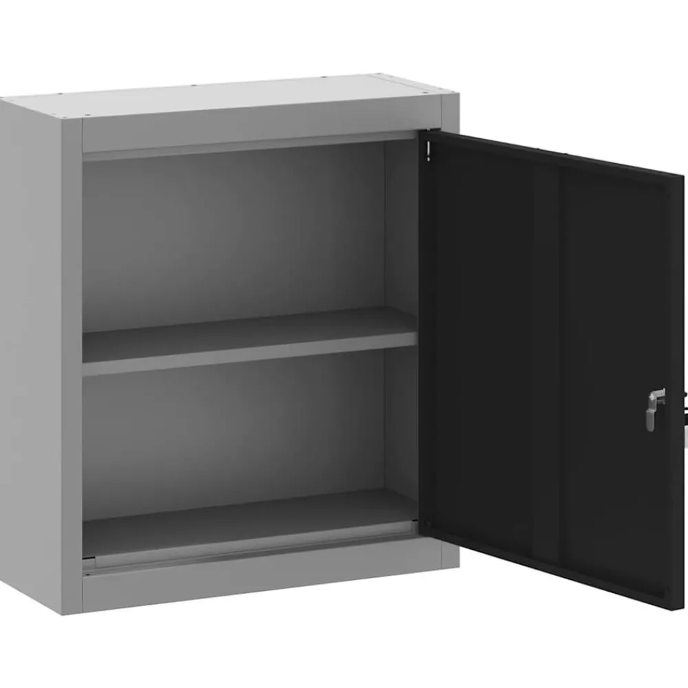 vidaXL Accesorios De Bricolaje-Armario de herramientas y Gris 50 x 20 x 55 cm