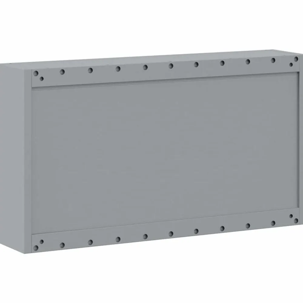 vidaXL Accesorios De Bricolaje-Armario de herramientas y Gris 50 x 20 x 55 cm