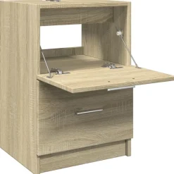 vidaXL Armario de lavabo madera de ingeniería 40x37x59 cm Roble Sonoma Online
