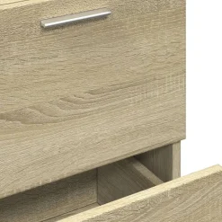 vidaXL Armario de lavabo madera de ingeniería 40x37x59 cm Roble Sonoma Online
