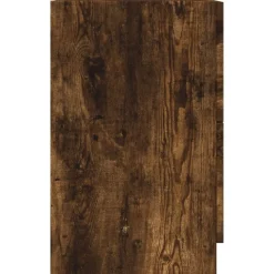 vidaXL Armario de lavabo madera ingeniería 40x37x59 cm Roble ahumado Outlet