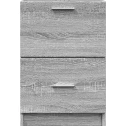 vidaXL Conjuntos De Muebles-Armario de lavabo madera de ingeniería 40x37x59 cm