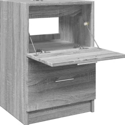 vidaXL Conjuntos De Muebles-Armario de lavabo madera de ingeniería 40x37x59 cm