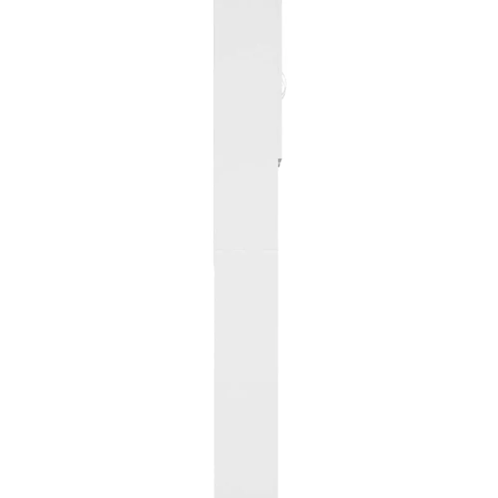 vidaXL Armario de lavadora 64x25,5x190 cm Blanco New