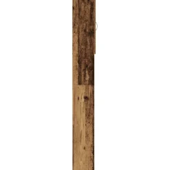 vidaXL Accesorios Para Electrodomésticos-Armario de lavadora madera envejecida 64x25,5x190 cm