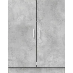 vidaXL Armario de lavadora gris hormigón 70,5x71,5x91,5 cm Gris hormigón Online