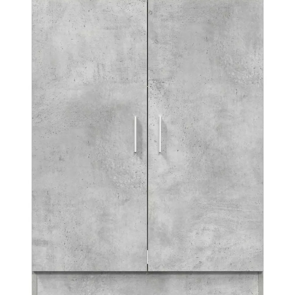 vidaXL Armario de lavadora gris hormigón 70,5x71,5x91,5 cm Gris hormigón Online