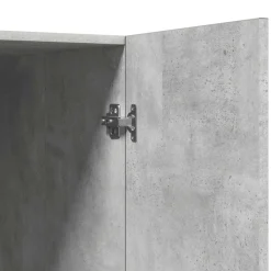 vidaXL Armario de lavadora gris hormigón 70,5x71,5x91,5 cm Gris hormigón Online