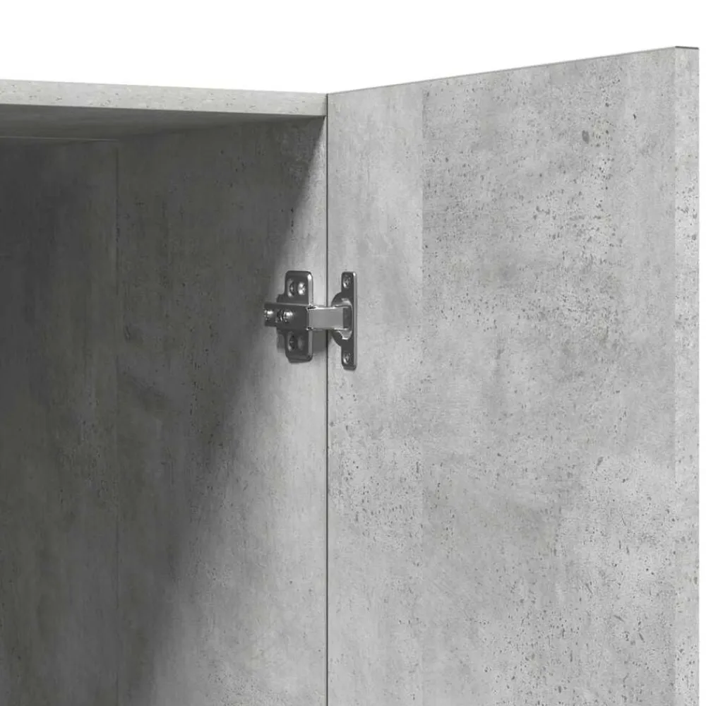vidaXL Armario de lavadora gris hormigón 70,5x71,5x91,5 cm Gris hormigón Online