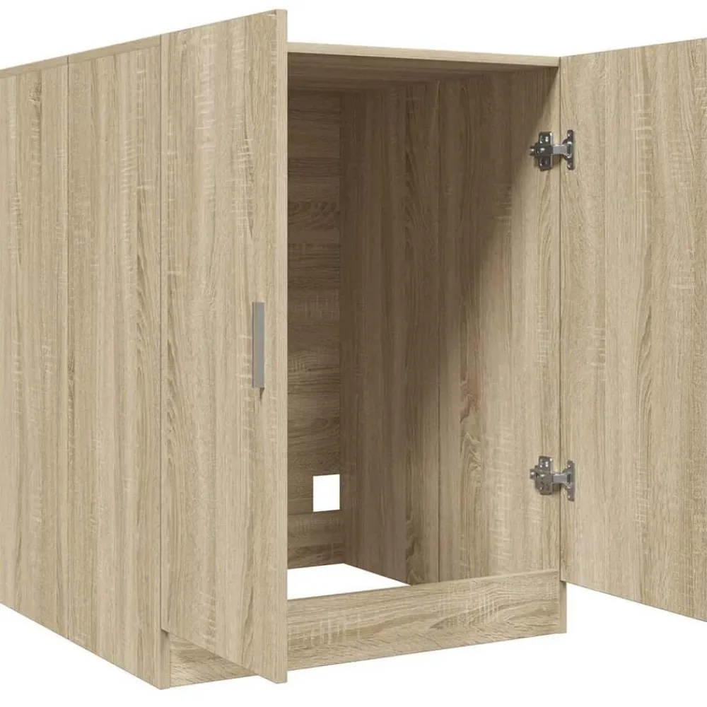 vidaXL Accesorios Para Electrodomésticos-Armario de lavadora 70,5x71,5x91,5 cm