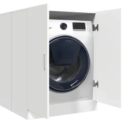 vidaXL Accesorios Para Electrodomésticos-Armario de lavadora 71x71,5x91,5 cm