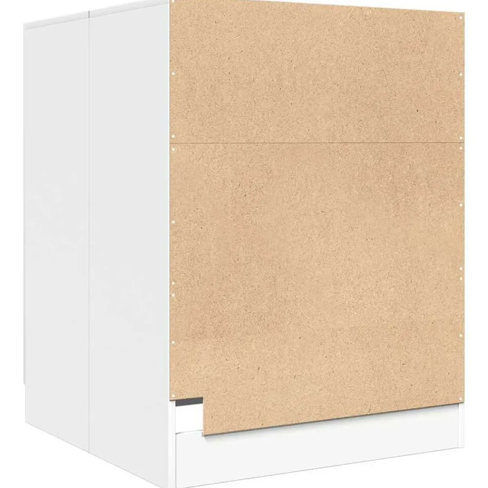 vidaXL Accesorios Para Electrodomésticos-Armario de lavadora 71x71,5x91,5 cm
