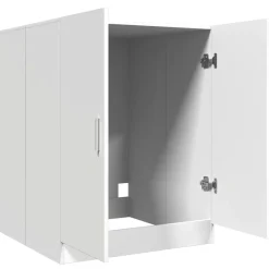 vidaXL Accesorios Para Electrodomésticos-Armario de lavadora 71x71,5x91,5 cm