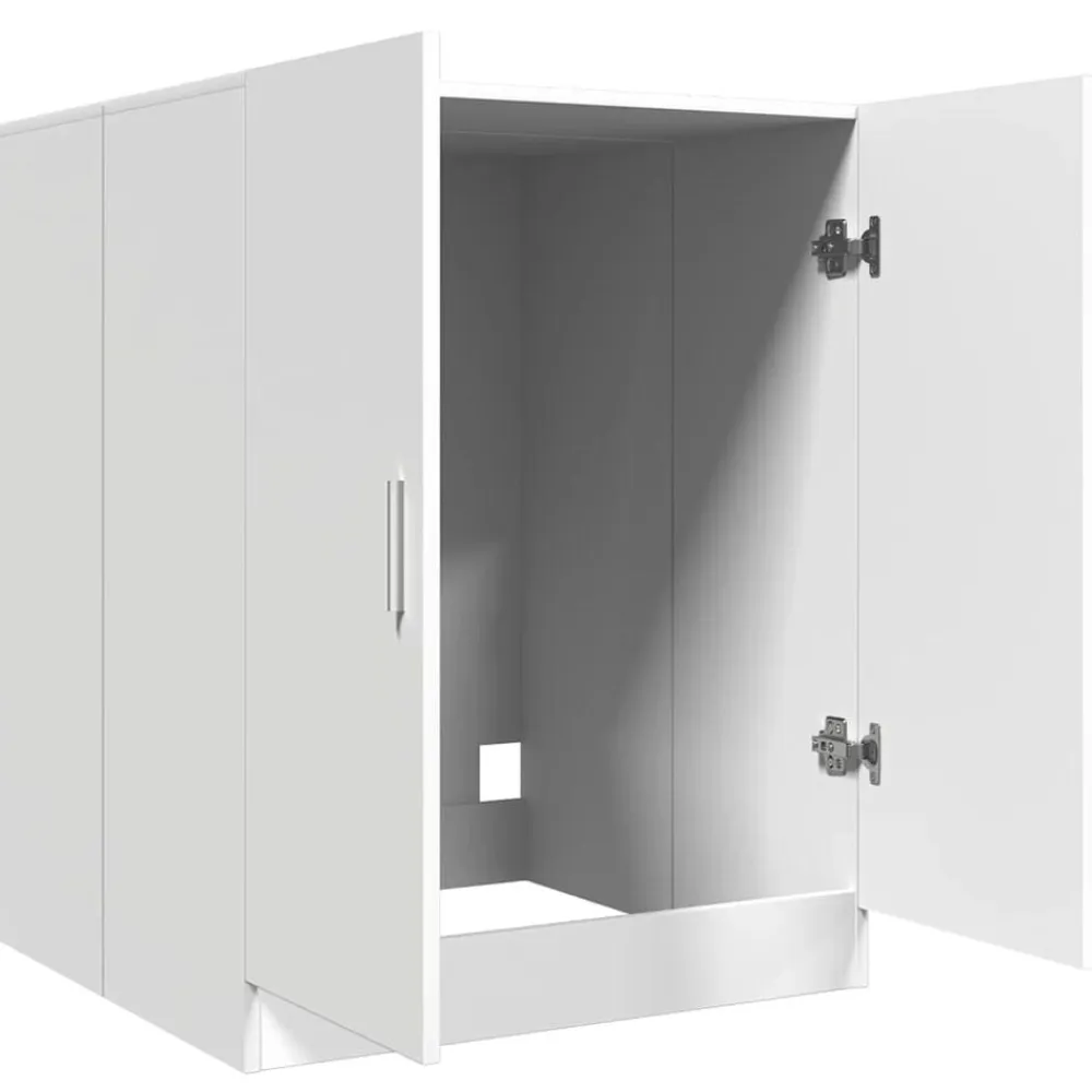 vidaXL Accesorios Para Electrodomésticos-Armario de lavadora 71x71,5x91,5 cm