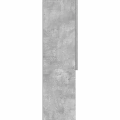vidaXL Accesorios Para Electrodomésticos-Armario de lavadora gris hormigón 70,5x25,5x90 cm