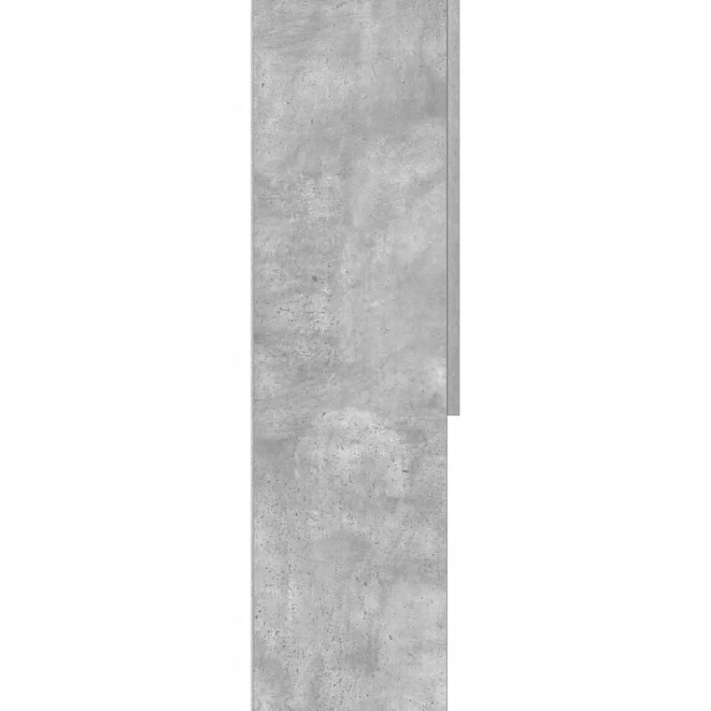 vidaXL Accesorios Para Electrodomésticos-Armario de lavadora gris hormigón 70,5x25,5x90 cm