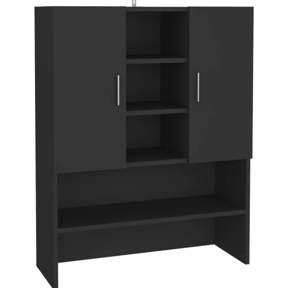 vidaXL Accesorios Para Electrodomésticos-Armario de lavadora 70,5x25,5x90 cm