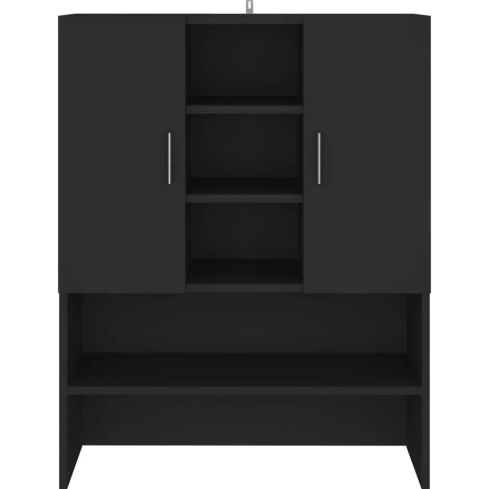 vidaXL Accesorios Para Electrodomésticos-Armario de lavadora 70,5x25,5x90 cm