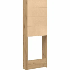 vidaXL Armario de lavadora 64x25,5x190 cm Roble artisan Clearance