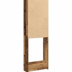 vidaXL Accesorios Para Electrodomésticos-Armario de lavadora envejecida 64x24x190 cm