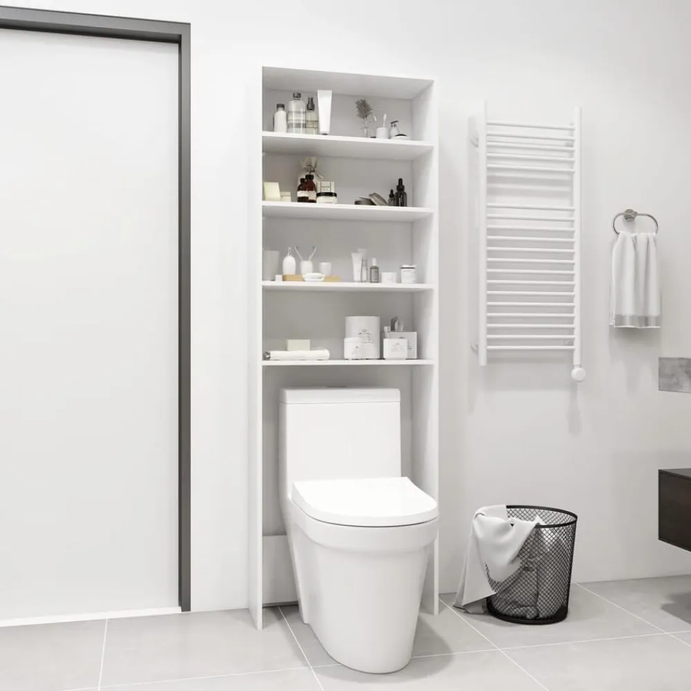 vidaXL Accesorios Para Electrodomésticos-Armario de lavadora 64x24x190 cm
