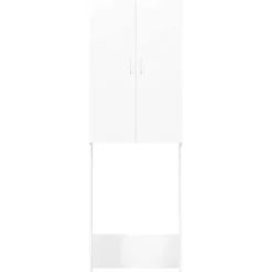 vidaXL Accesorios Para Electrodomésticos-Armario de lavadora 64x25,5x190 cm
