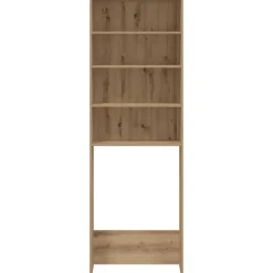 vidaXL Accesorios Para Electrodomésticos-Armario de lavadora 64x24x190 cm