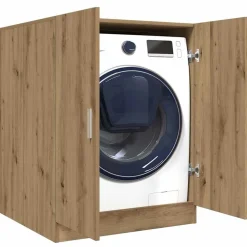 vidaXL Accesorios Para Electrodomésticos-Armario de lavadora 70,5x71,5x91,5 cm