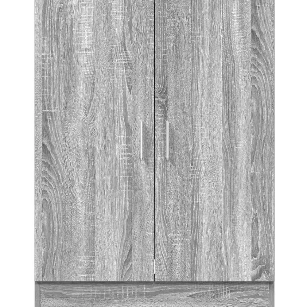 vidaXL Armario de lavadora 71x71,5x91,5 cm Gris sonoma Best