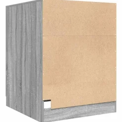 vidaXL Armario de lavadora 71x71,5x91,5 cm Gris sonoma Best