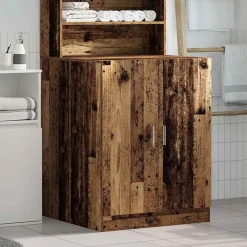 vidaXL Accesorios Para Electrodomésticos-Armario de lavadora madera envejecida 70,5x71,5x91,5 cm