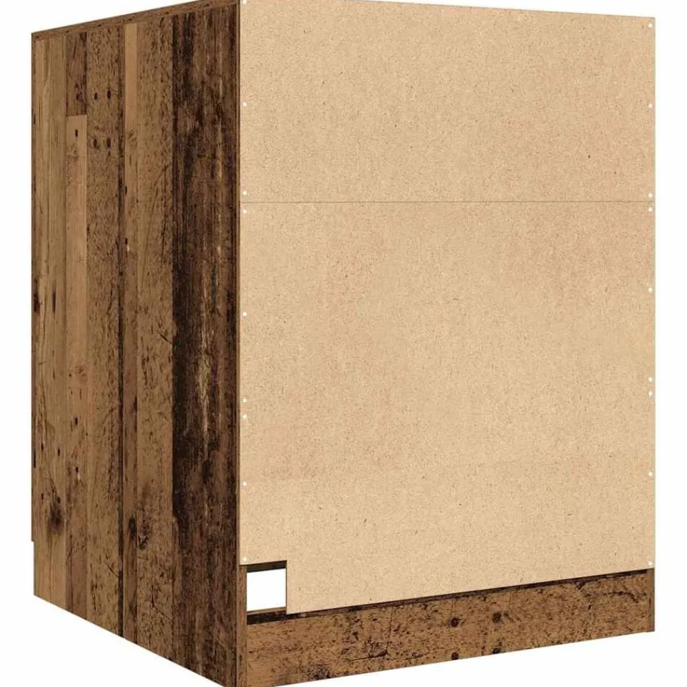vidaXL Accesorios Para Electrodomésticos-Armario de lavadora madera envejecida 70,5x71,5x91,5 cm