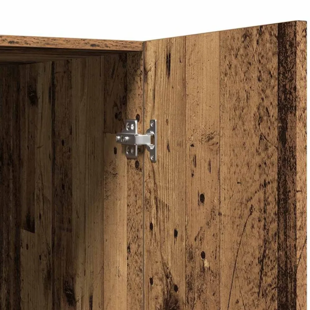 vidaXL Accesorios Para Electrodomésticos-Armario de lavadora madera envejecida 70,5x71,5x91,5 cm