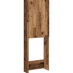 vidaXL Accesorios Para Electrodomésticos-Armario de lavadora madera envejecida 64x25,5x190 cm