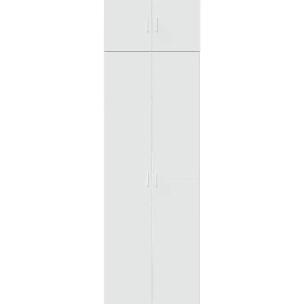 vidaXL Armario de madera de ingeniería 70x42,5x225 cm Blanco Hot