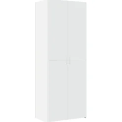 vidaXL Armario de madera de ingeniería 70x42,5x225 cm Blanco Hot